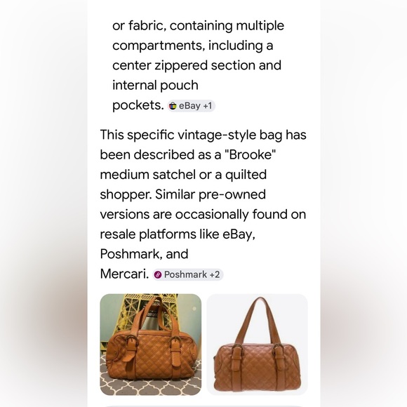 Michael Kors Tan Quilted Shoulder Bag - Picture 11 of 12